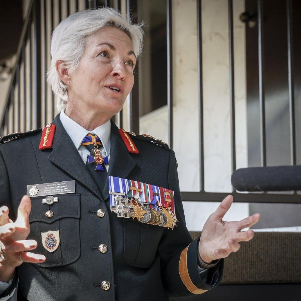 More soldiers, more money. Canada's top soldier extols benefits of spending boost